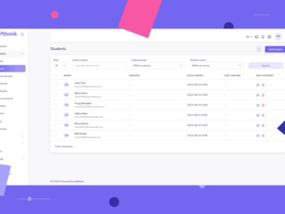 Screenshot of Softbook