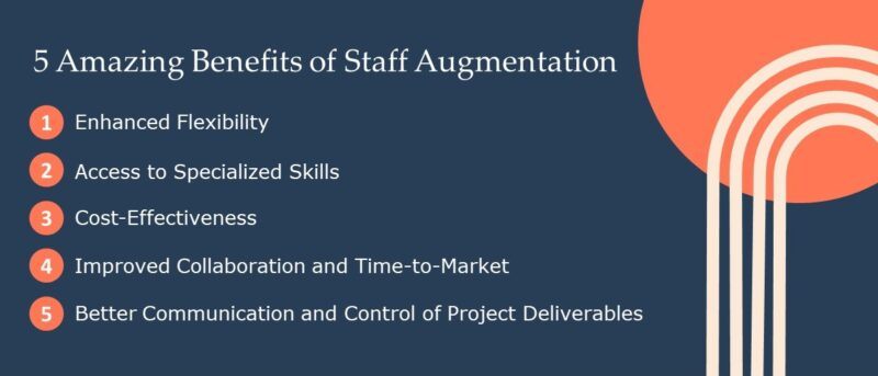 Benefits of staff augmentation