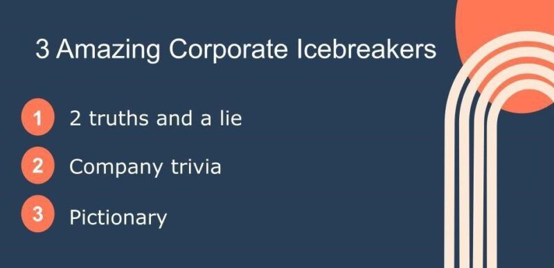 Corporate icebreakers