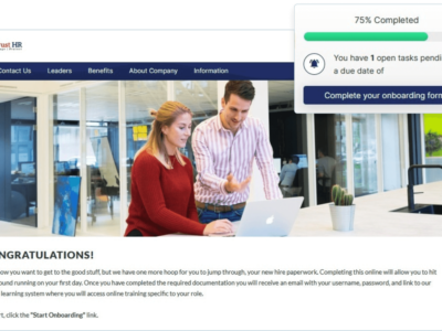 Screenshot of EMP Trust HR