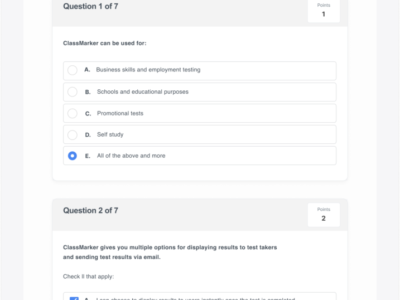 ClassMarker: Features, Price, Reviews & Rating - ELearning Industry
