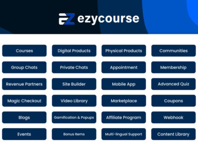 Screenshot of EzyCourse
