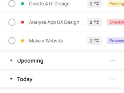 Screenshot of TaskOPad