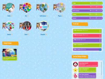 Screenshot of EduWave