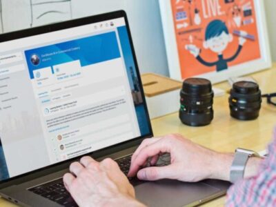 Screenshot of aXcelerate LMS