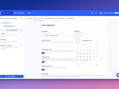 Screenshot of Teachfloor