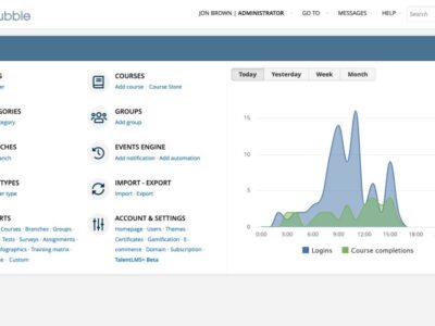 Screenshot of Learner Bubble