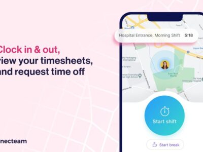 Screenshot of Connecteam - Time Tracking Software