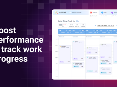 Screenshot of actiTIME