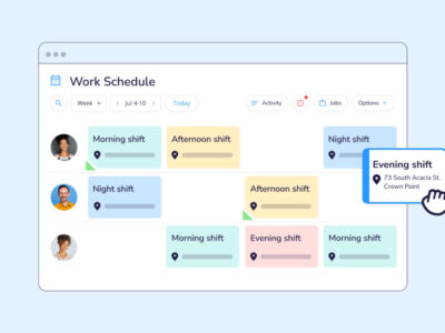 Screenshot of Connecteam - Employee Scheduling Software
