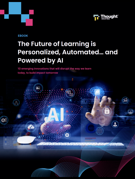 eBook Release: The Future Of Learning Is Personalized, Automated…And Powered By AI