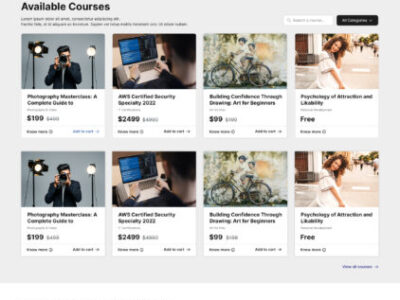 Screenshot of ScholarLMS