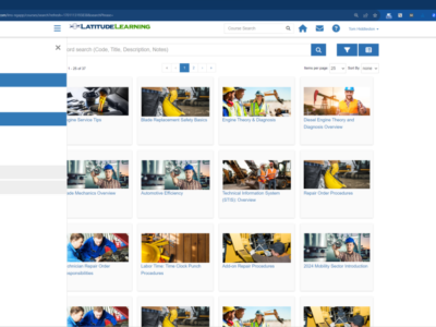 Screenshot of LatitudeLearning
