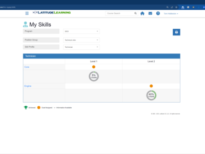 Screenshot of LatitudeLearning
