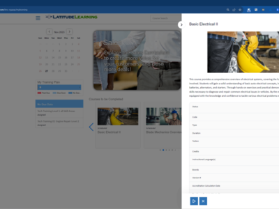 Screenshot of LatitudeLearning