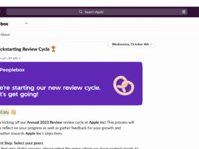 Screenshot of Peoplebox