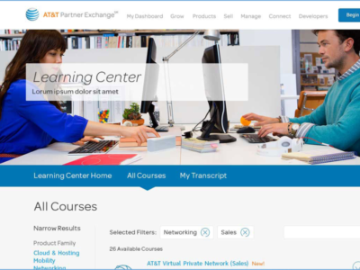 Screenshot of NetExam LMS+