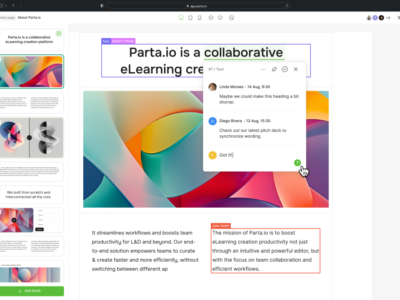 Screenshot of Parta.io
