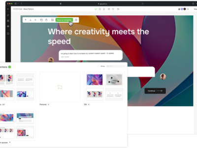 Screenshot of Parta.io