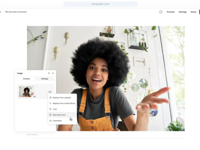 Screenshot of Compozer
