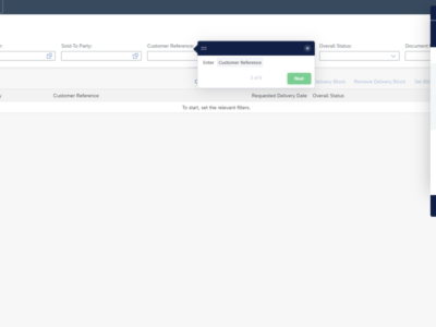 Screenshot of Onscreen Guidance by Learning Pool