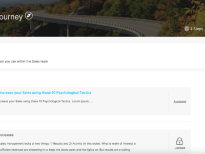 Screenshot of Continu