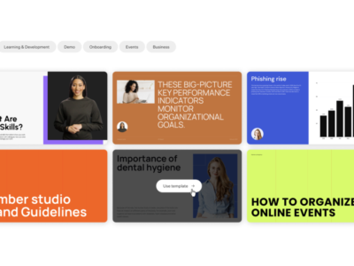 Screenshot of Colossyan