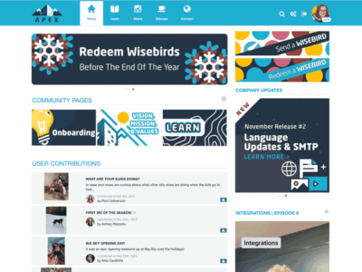 Screenshot of Wisetail