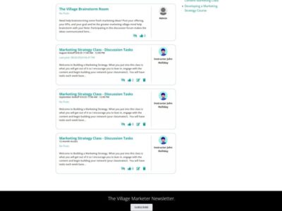 Screenshot of LearningCart