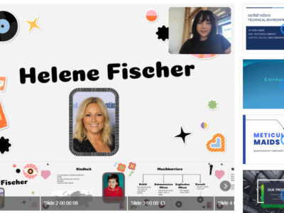 Screenshot of Slideator
