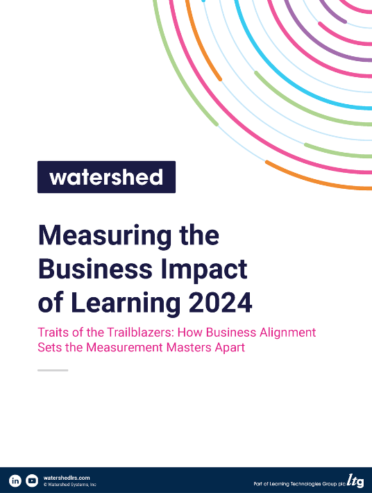 eBook Release: Measuring The Business Impact Of Learning 2024