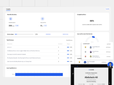 Screenshot of Lumofy