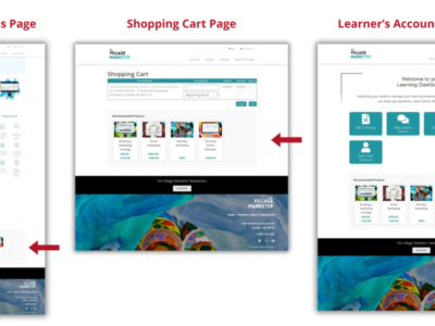 Screenshot of LearningCart
