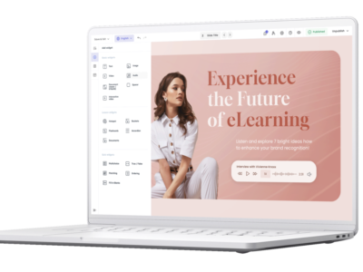 Screenshot of Learning LAB Retail LMS
