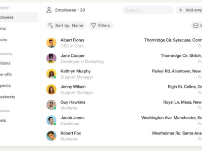 Screenshot of Amploo