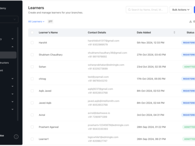 Screenshot of Edmingle