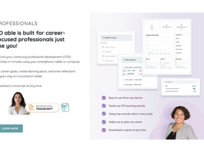 Screenshot of PD able