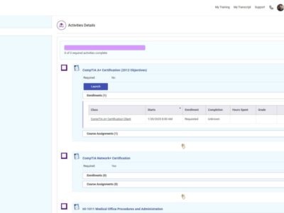 Screenshot of SimpliTrain
