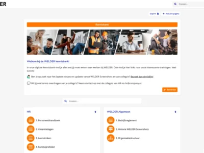 Screenshot of WELDER