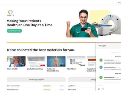 Screenshot of Allego