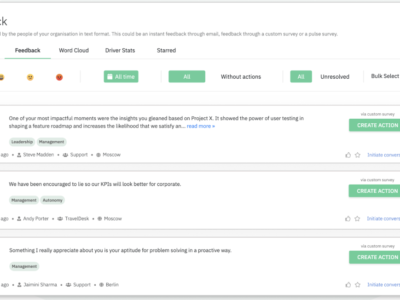 Screenshot of CultureMonkey | An Enterprise Grade Employee Engagement Platform
