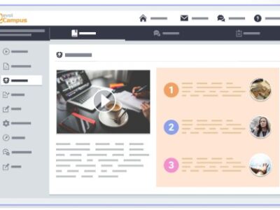 Screenshot of evolCampus
