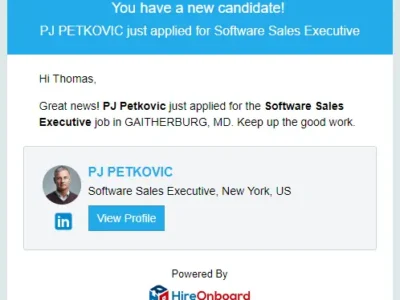 Screenshot of Hireonboard