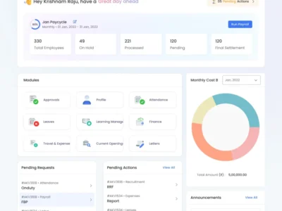 Screenshot of Akrivia HCM