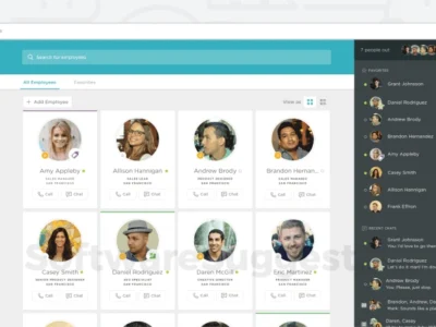 Screenshot of HR Cloud