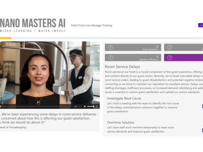 Screenshot of Nano Masters AI