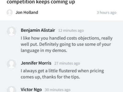 Screenshot of Rehearsal