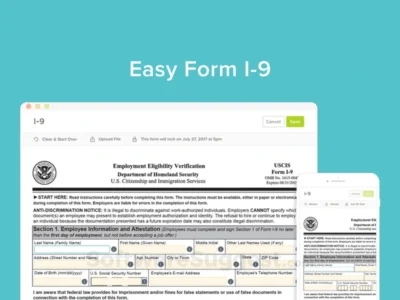 Screenshot of HR Cloud