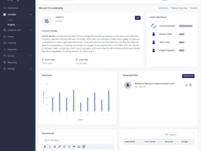 Screenshot of Reptrics