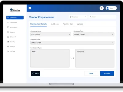 Screenshot of BlueTree